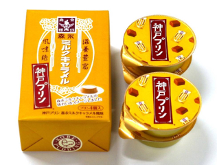 神戸プリン 森永ミルクキャラメル風味 4個入