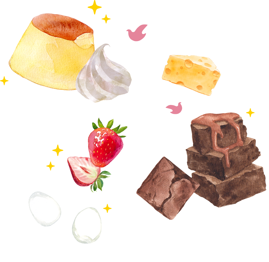 スイーツのイラスト