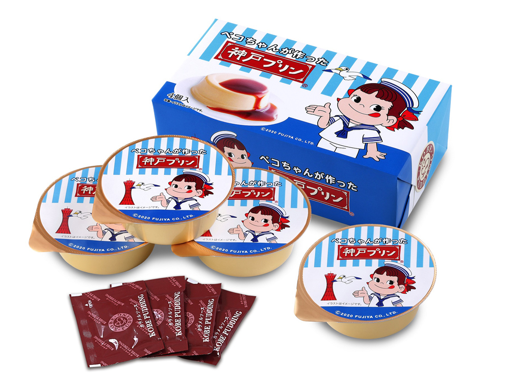 ペコちゃんが作った神戸プリン 4個入 商品情報 Toraku トーラク株式会社