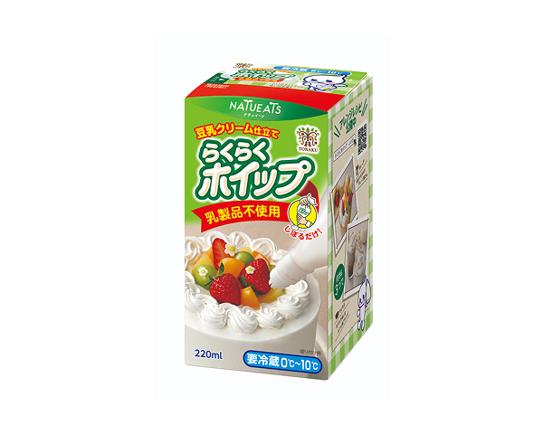 らくらくホイップ 豆乳クリーム仕立て