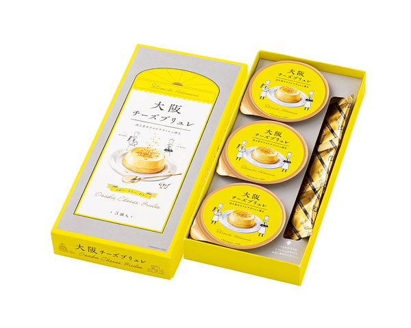 大阪チーズブリュレ 3個入